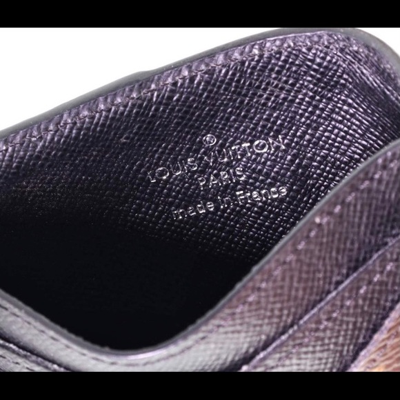 Louis Vuitton Neo Monogram Macassar Porte-cartes Card Holder Wallet - Picture 3 of 6